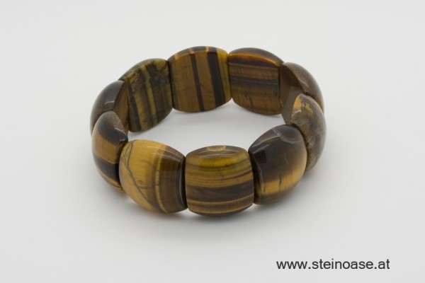 Armband Tigerauge "breit"